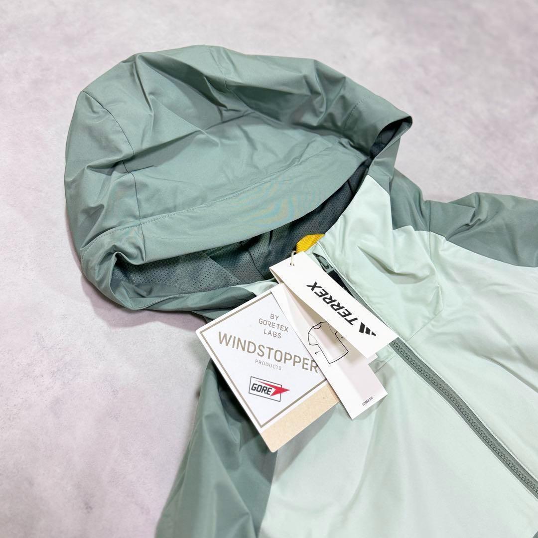 新品 Lsize アディダス GORE-TEX テレックス ジャケット 緑