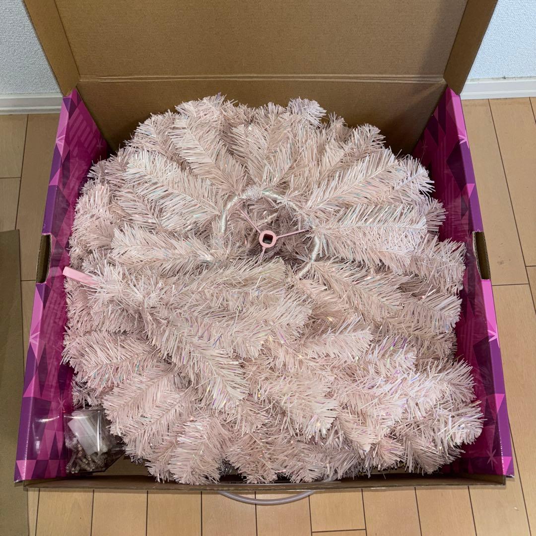 フランフラン　クリスマスツリー　スターターセット150㎝　ピンク