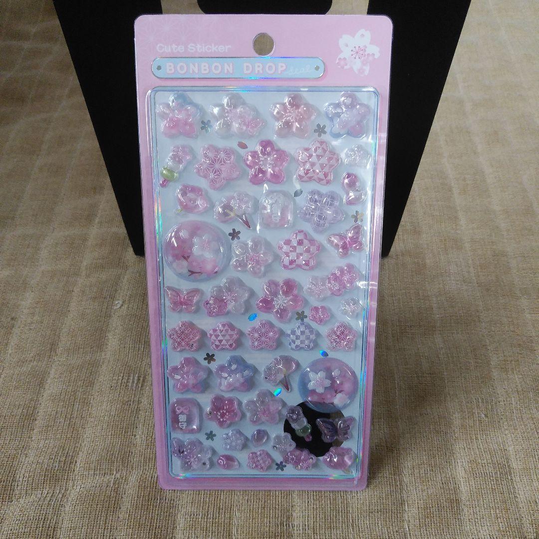 ボンボンドロップシール BONBONDROPシール 7枚セット 和柄　新作