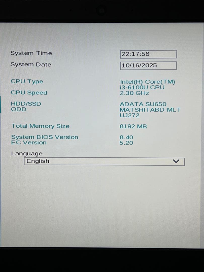 Windowsノート本体 TOSHIBA Dynabook T55