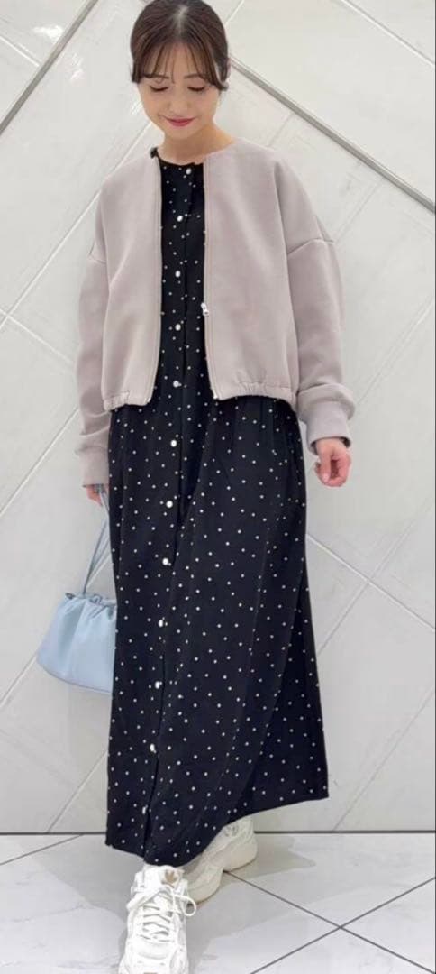 かぐれ　2wayドットワンピース　サイズ1