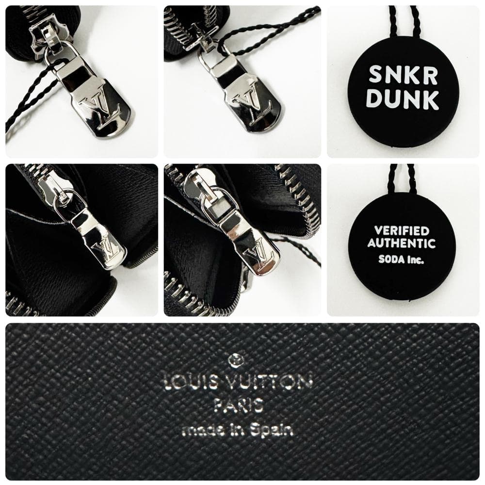 【極上美品】ルイヴィトン モノグラム・エクリプス ジッピー ホリゾンタル IC