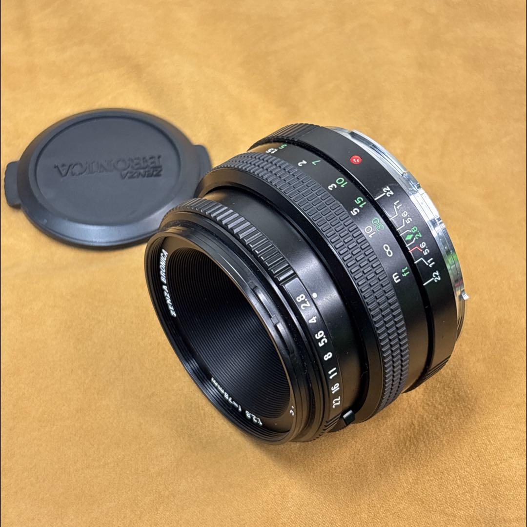 ジャンク　ブロニカ　BRONICA ETR用　PE 75mm F2.8