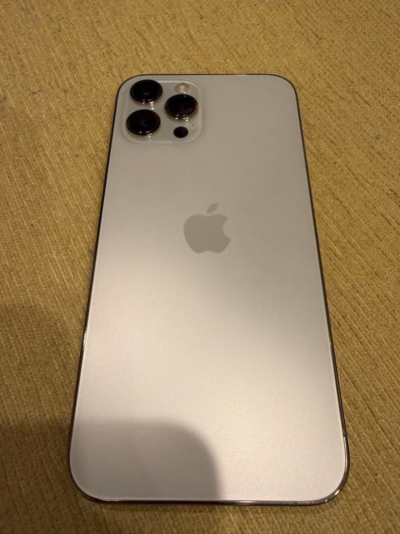 iPhone12ProMax ゴールド 256GB 残76% simフリー 美品