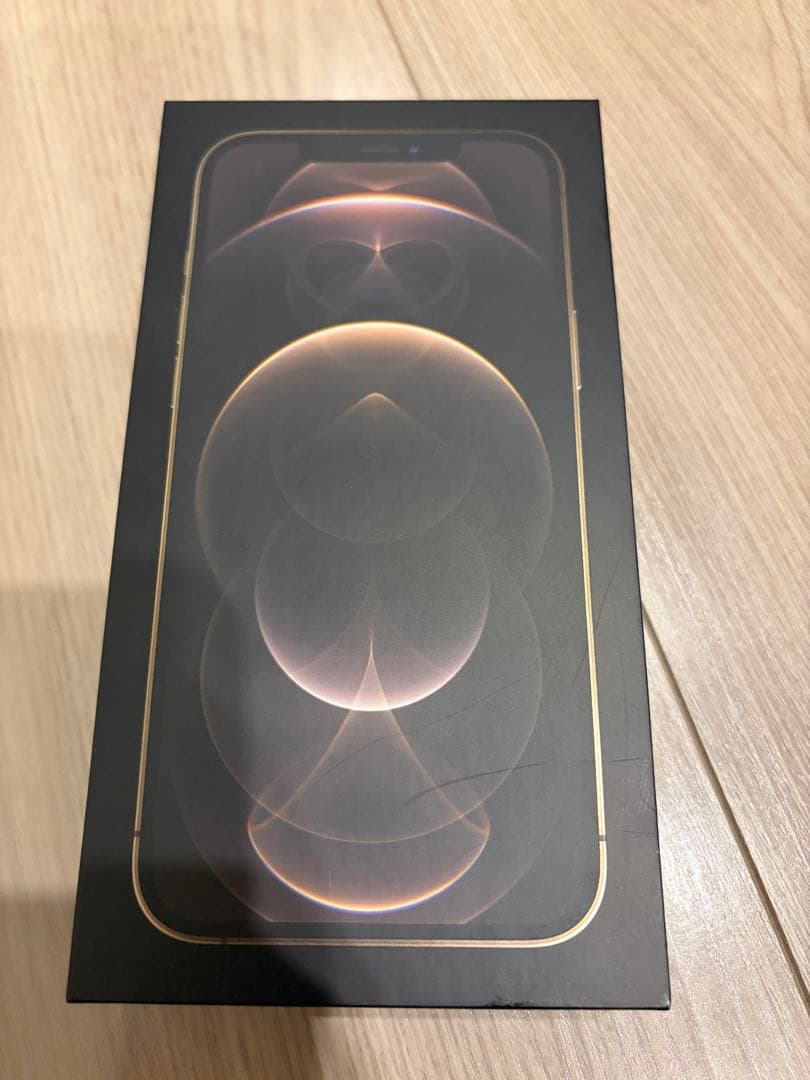 iPhone12ProMax ゴールド 256GB 残76% simフリー 美品
