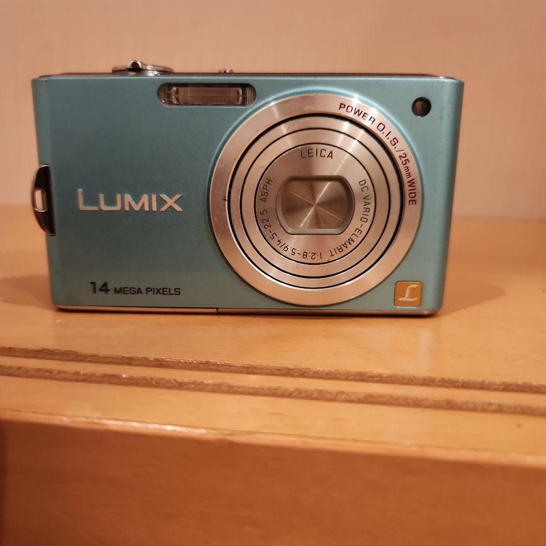Panasonic DMC-FX66 水色 コンパクトデジタルカメラ