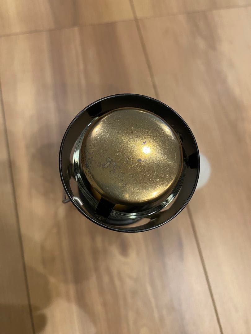 90s USA製　旧ロゴ　UCO キャンドルランタン　黒×金　金デカール　希少