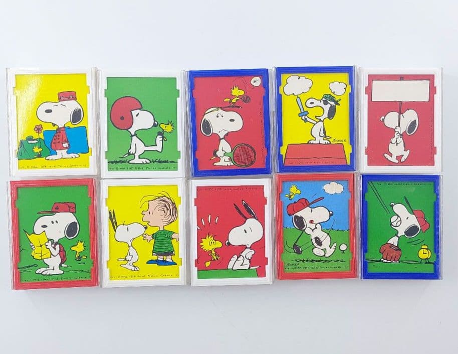 スヌーピー 森永チャミーチョコレート 空き箱 昭和レトロ 10点まとめて②