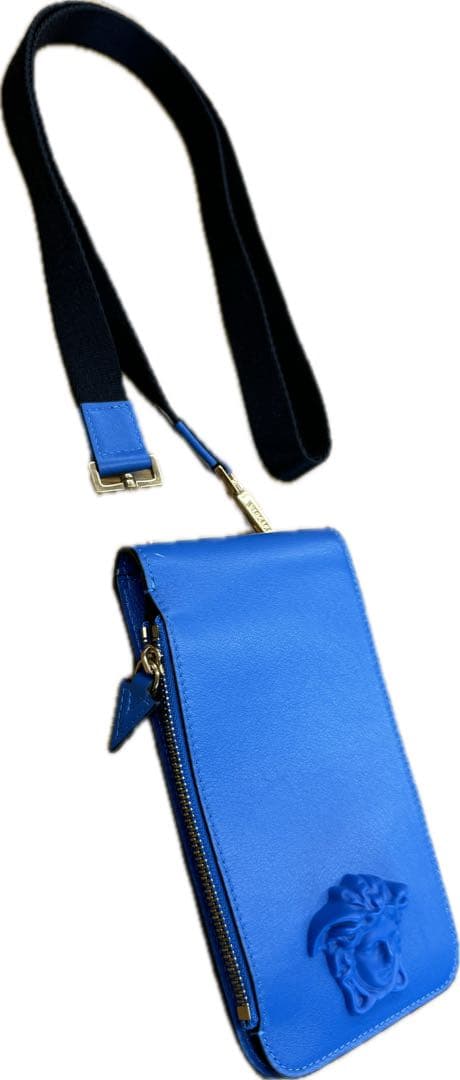 VERSACE レザー ラ メデューサ ウェアブルポーチ