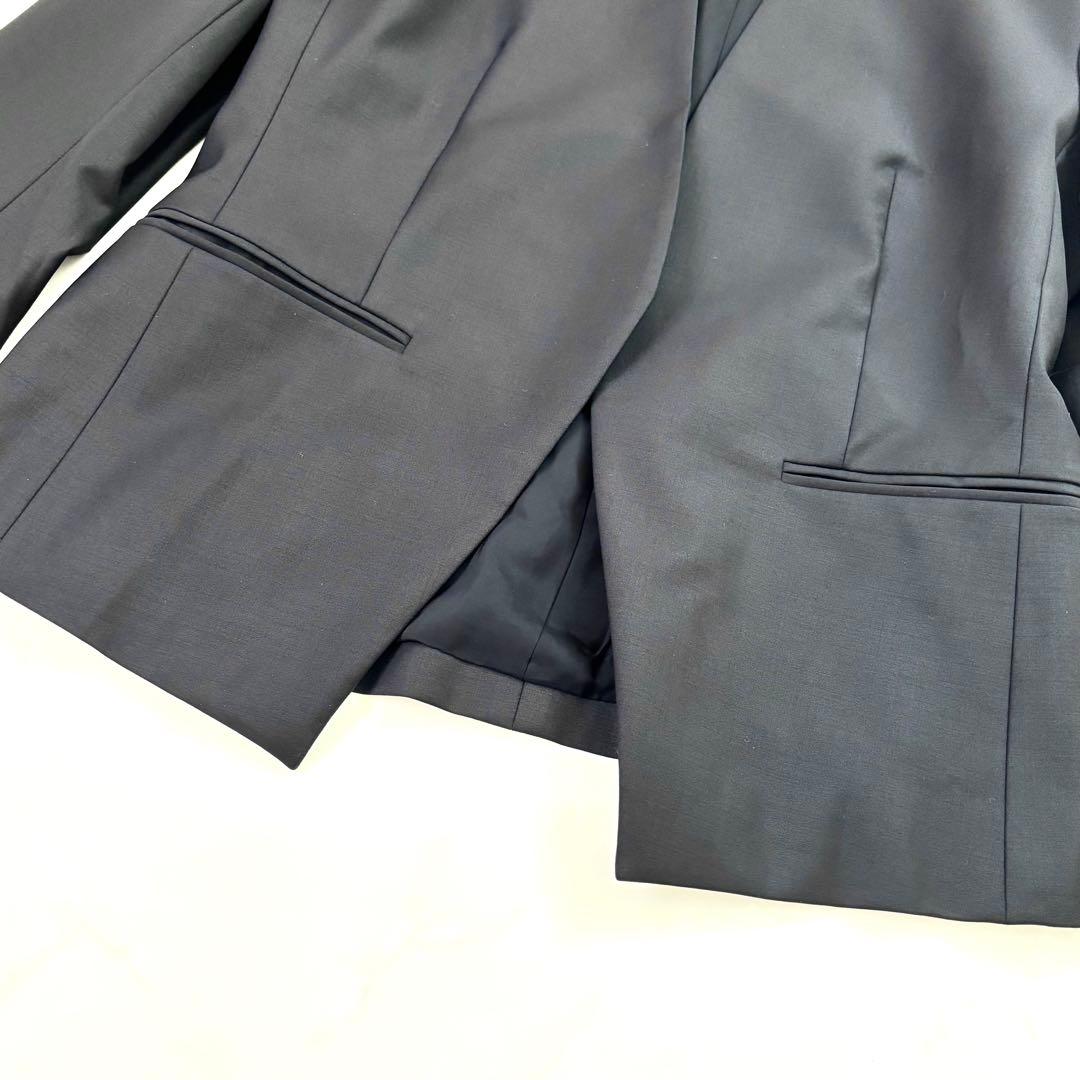 【極美品 大きいサイズ】セオリーリュクス エグゼクティブ セットアップスーツ 黒