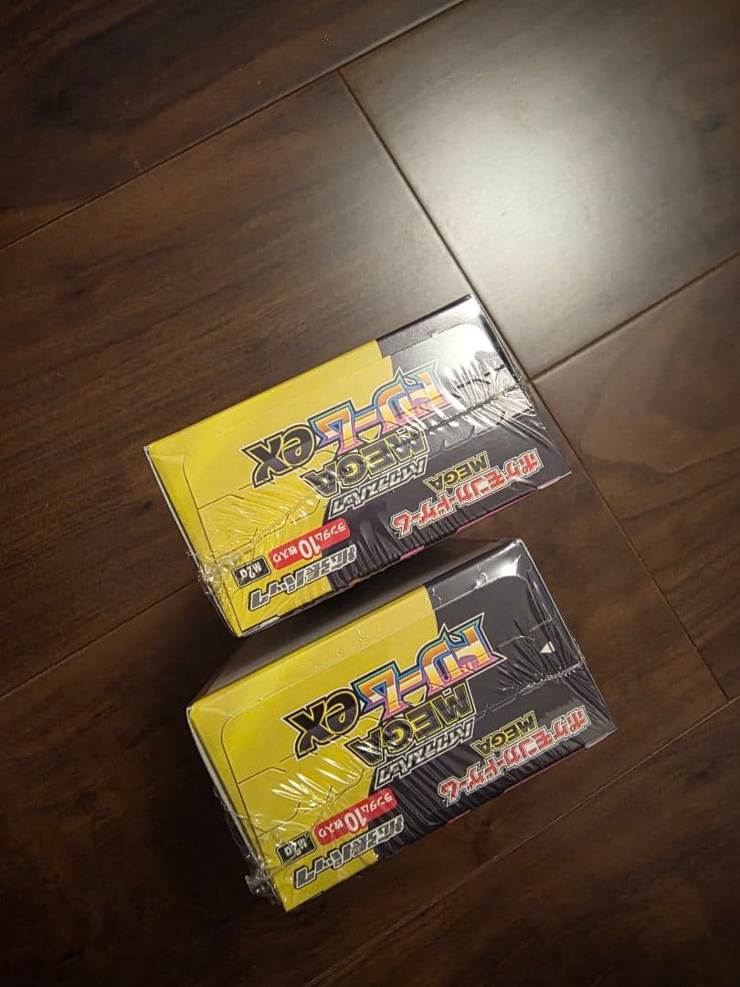 ポケモンカードゲーム MEGA ドリームEX 2BOX 未開封　シュリンク付き