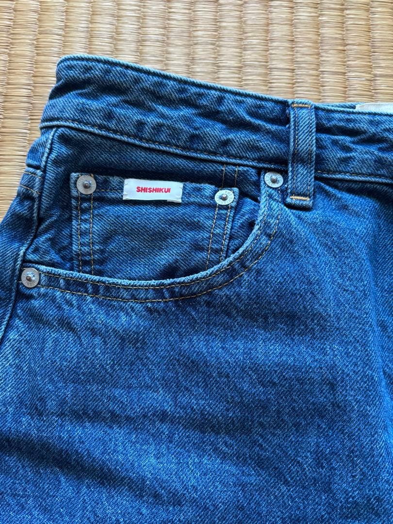 Shishikui Daco デニムパンツ インディゴ36 シシクイ ダコ