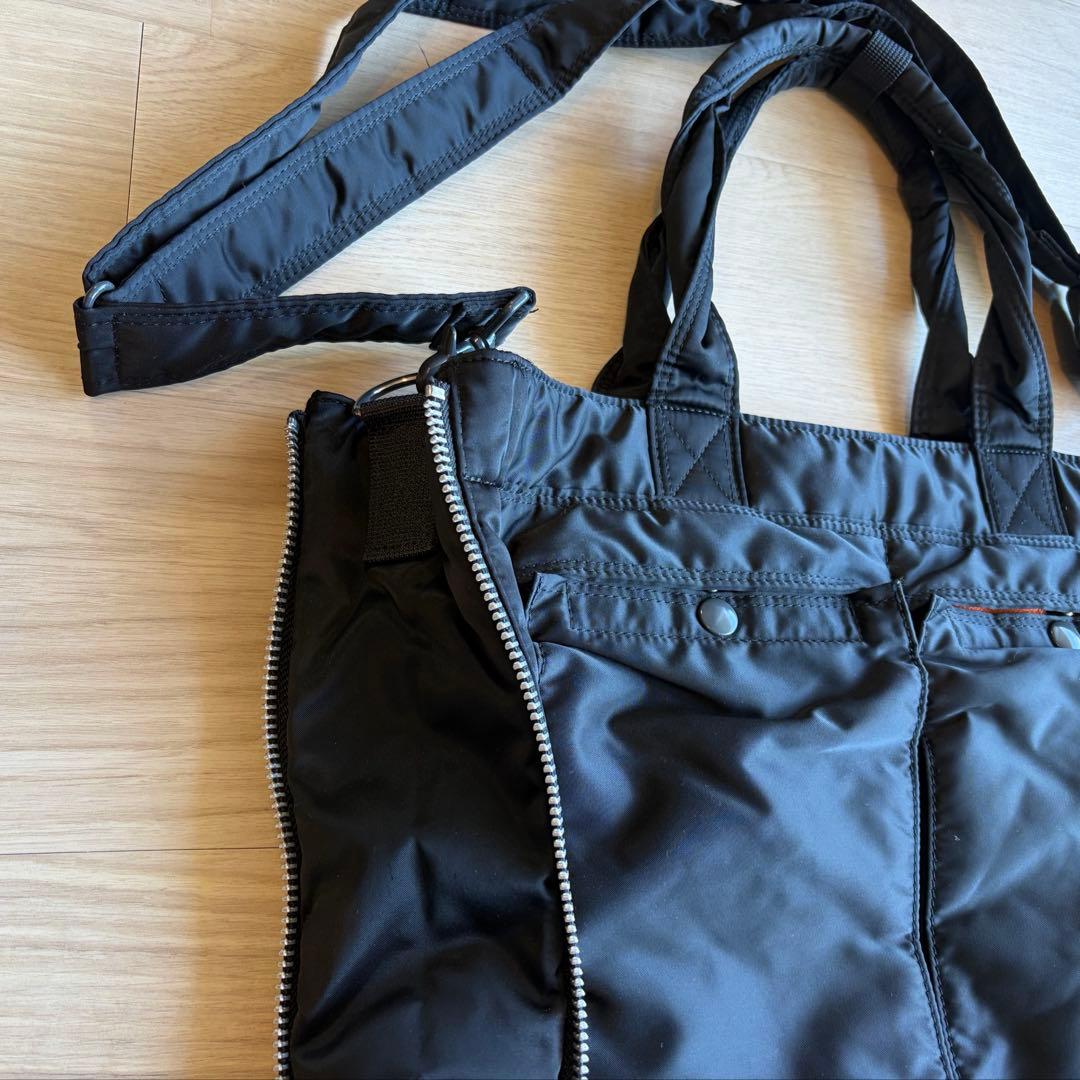 【美品】PORTER TANKER ポーター タンカー トートバッグ 2way
