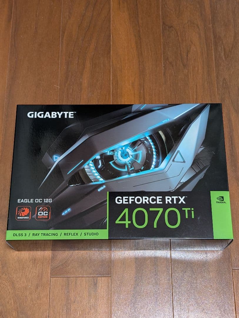 グラフィックボード・グラボ・ビデオカード GeForce RTX4070Ti EAGLE OC 12G(rev. 2.0)