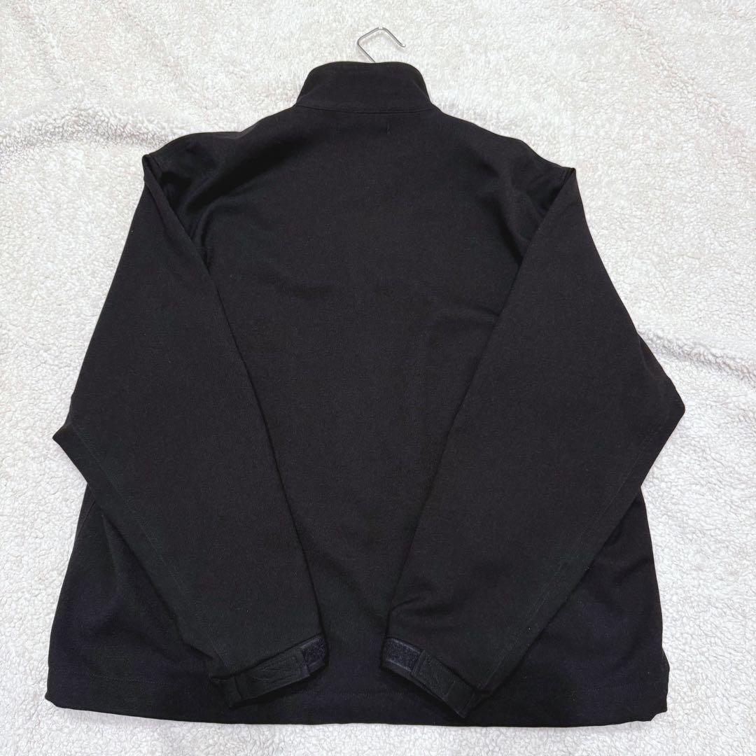 極美品★WTAPS トラックジャケット　Lサイズ　黒　刺繍入り　ロゴ入り