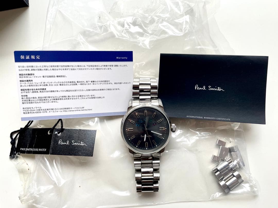 Paul Smith アナログ腕時計 グレー
