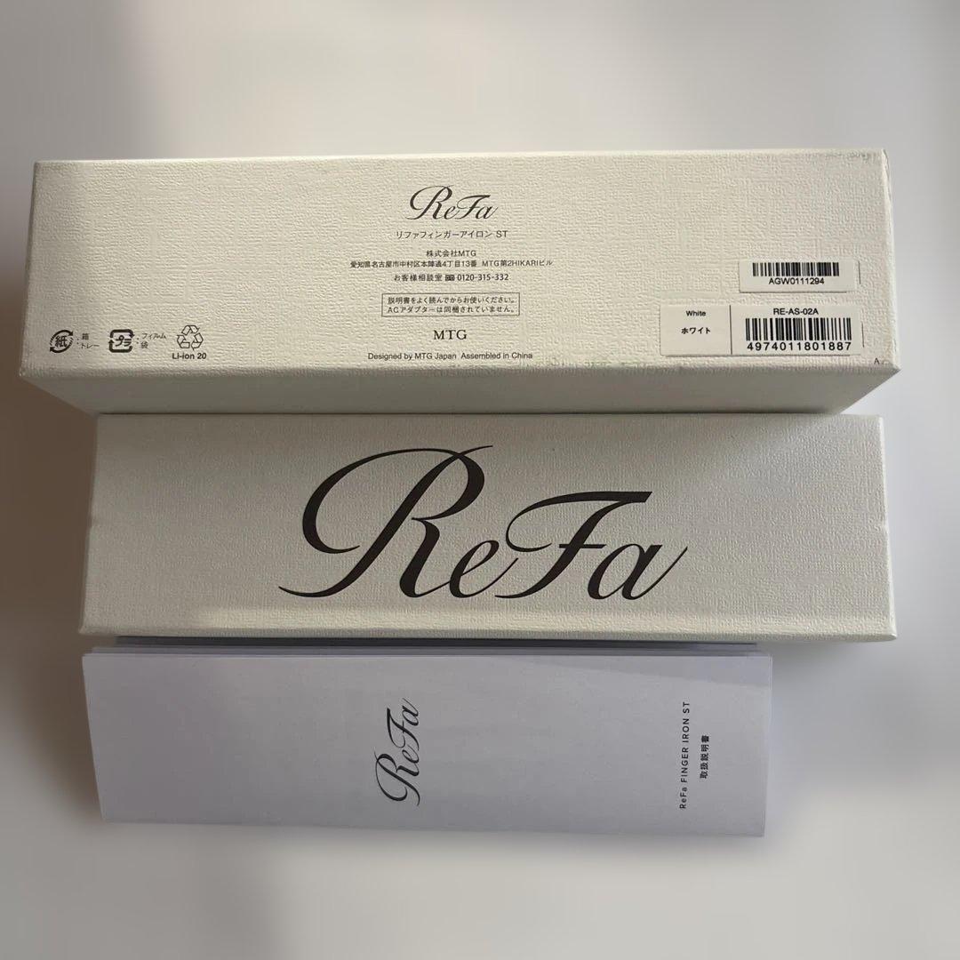 ReFa ストレートヘアアイロン RE-AS-03A ホワイト