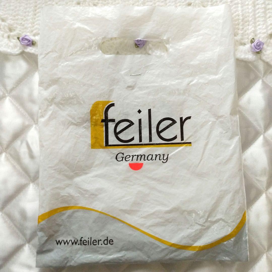 新品❤未使用❤フェイラー　FEILER 　タオルハンカチ　ハンカチ　ドイツ限定