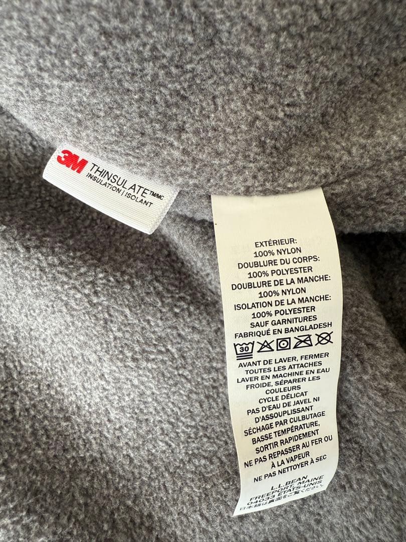 L.L.Bean ウォームアップジャケット ブラック【新品・タグ付き】