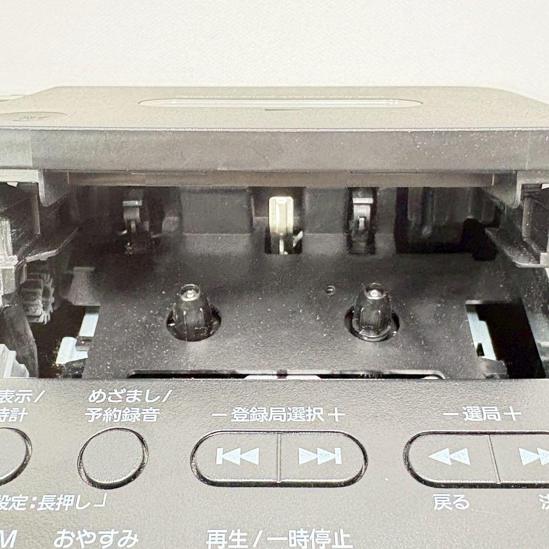 ソニー CDラジオカセットレコーダー CFD-S401 カラオケ機能搭載ブラック