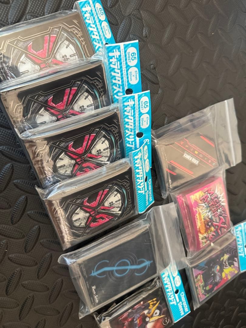 h*!様 仮面ライダー　スリーブ　ゲンム　マイティアクションX ゲイツ　ジオウ