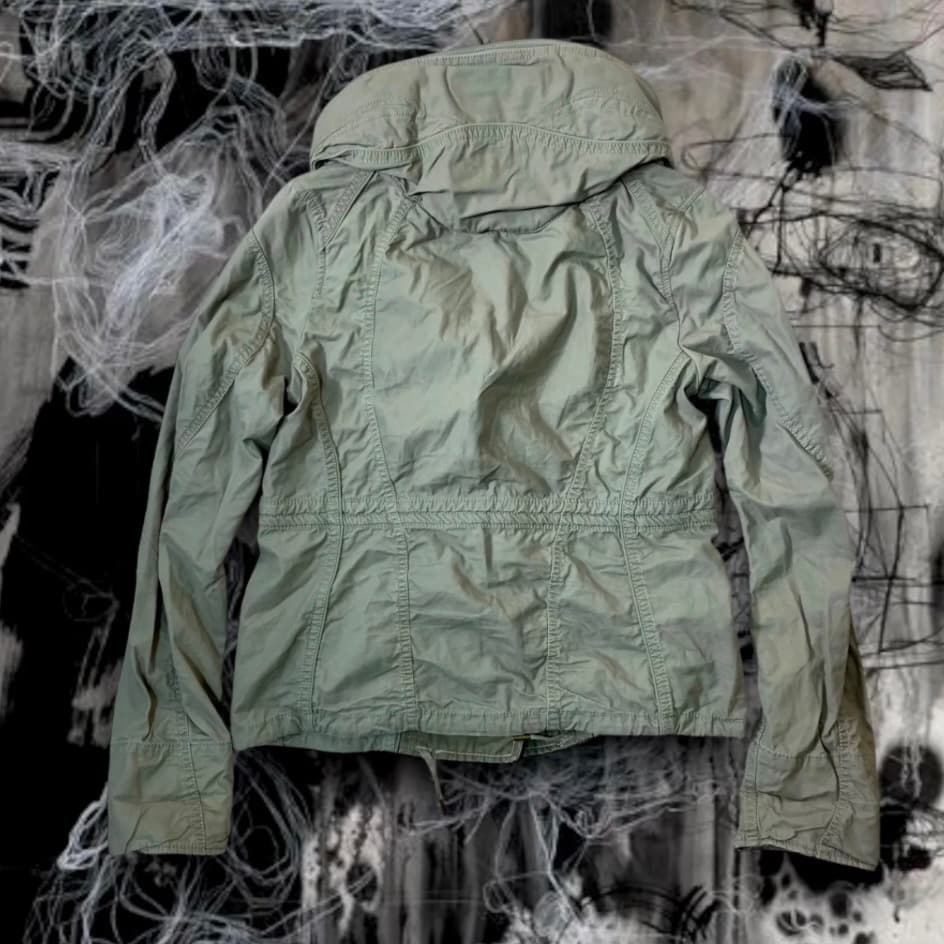 goa 平成 マクブリング y2k 短丈 ボトルネック ミリタリージャケット