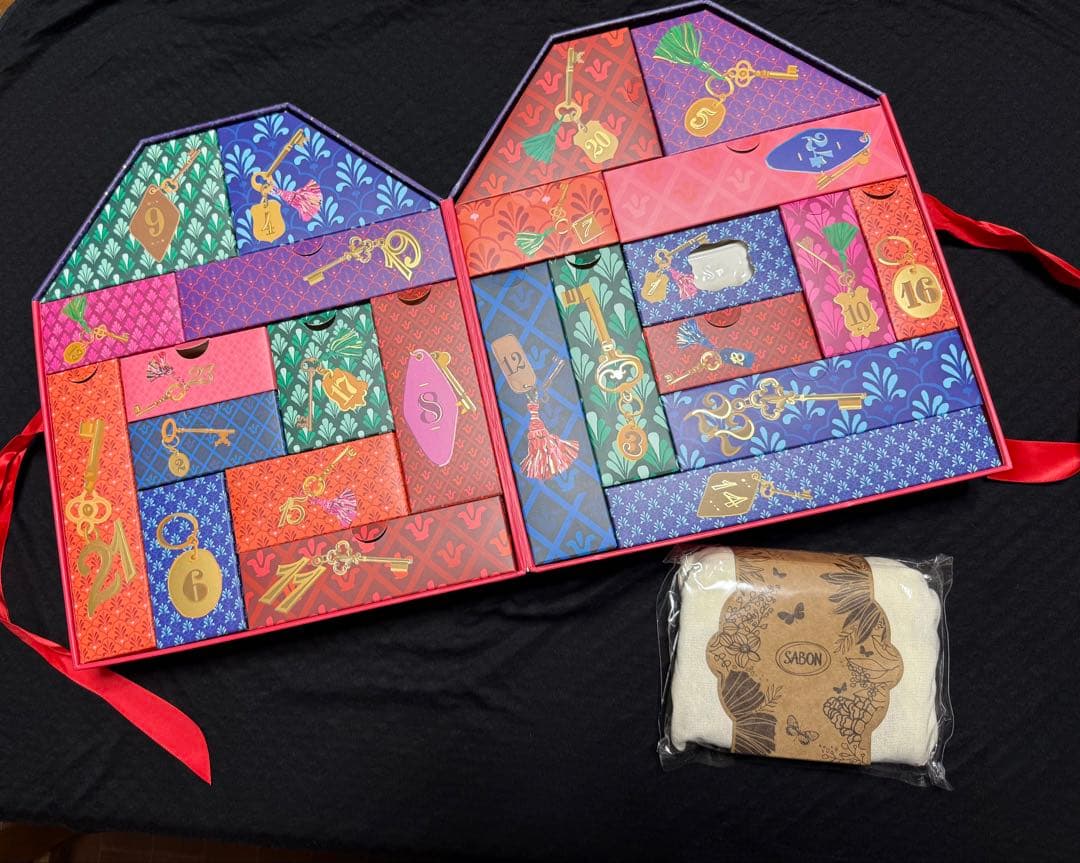 SABON アドベントカレンダー 24日分 エコバッグ付