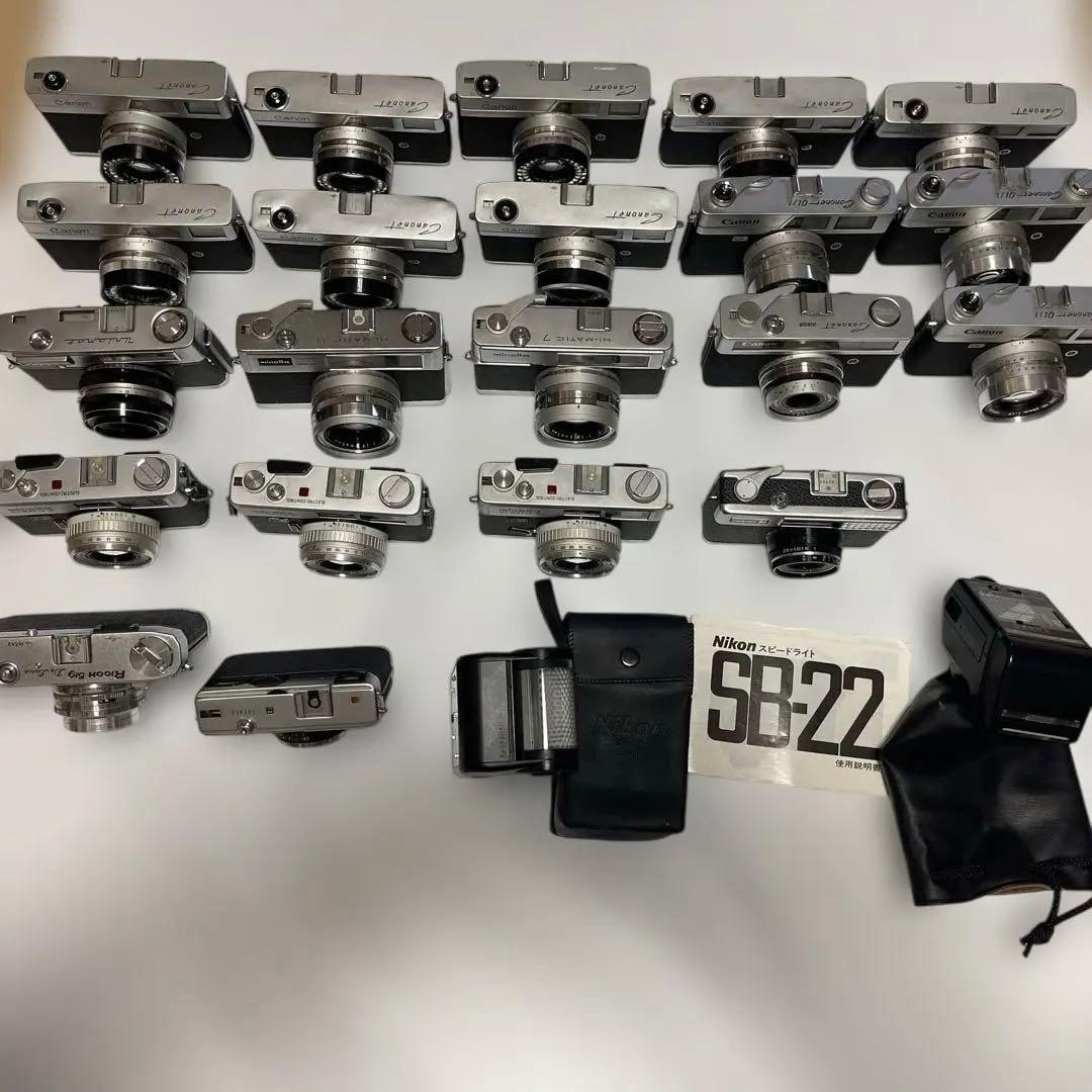 Canon Canonet 他レンジファインダー まとめ