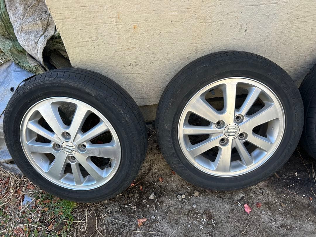 柏市、美品できれば手渡し5スポークデザインスズキ純正軽自動車用タントにもはけます