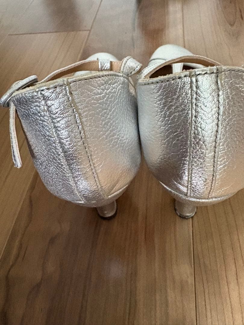 repetto シルバー ハイヒール・パンプス箱付き31500円