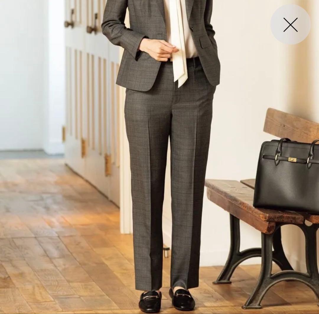 新品⭐️AOKI × ジュンコシマダ ハイクオリティ グレーチェック 高品質