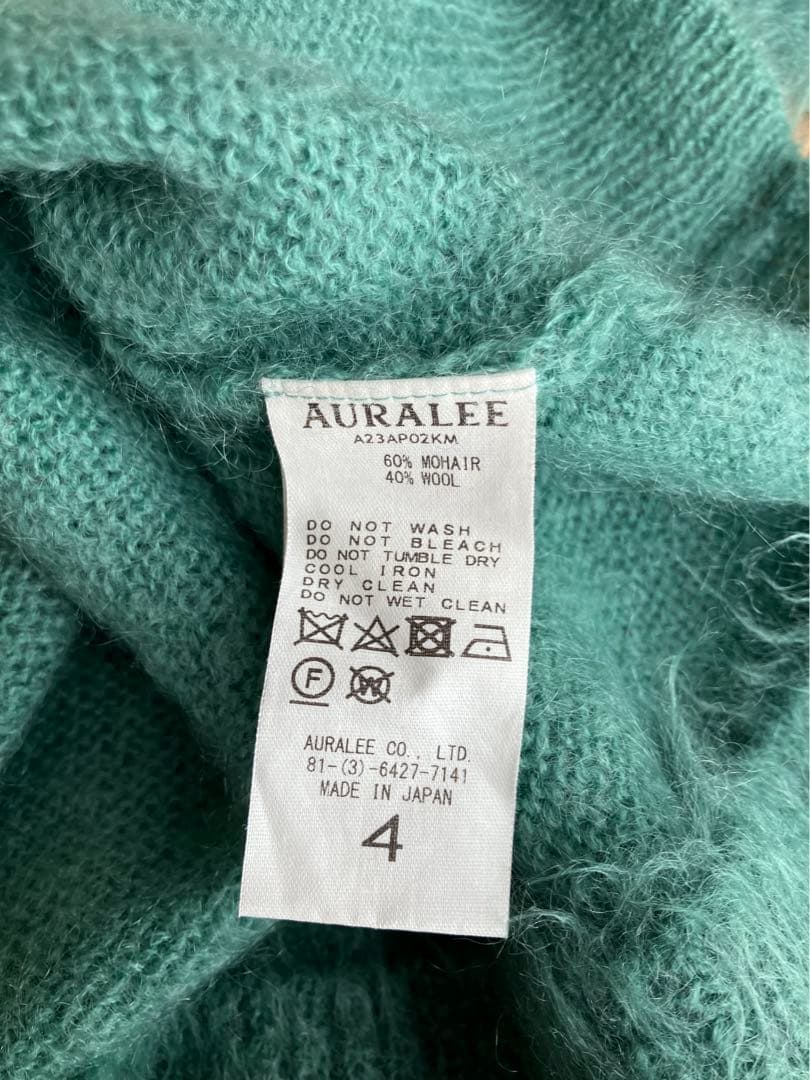 B*B様 AURALEE SUPER KID MOHAIR KNIT 4