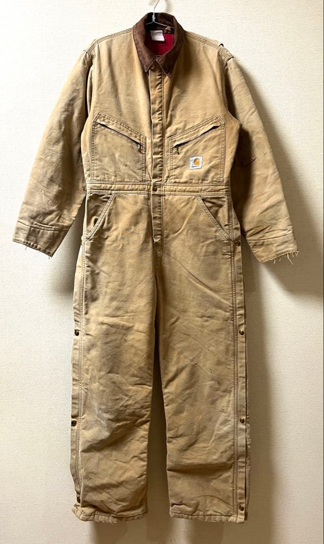 Carhartt カーハート つなぎ オールインワン ダック 中綿 M相当
