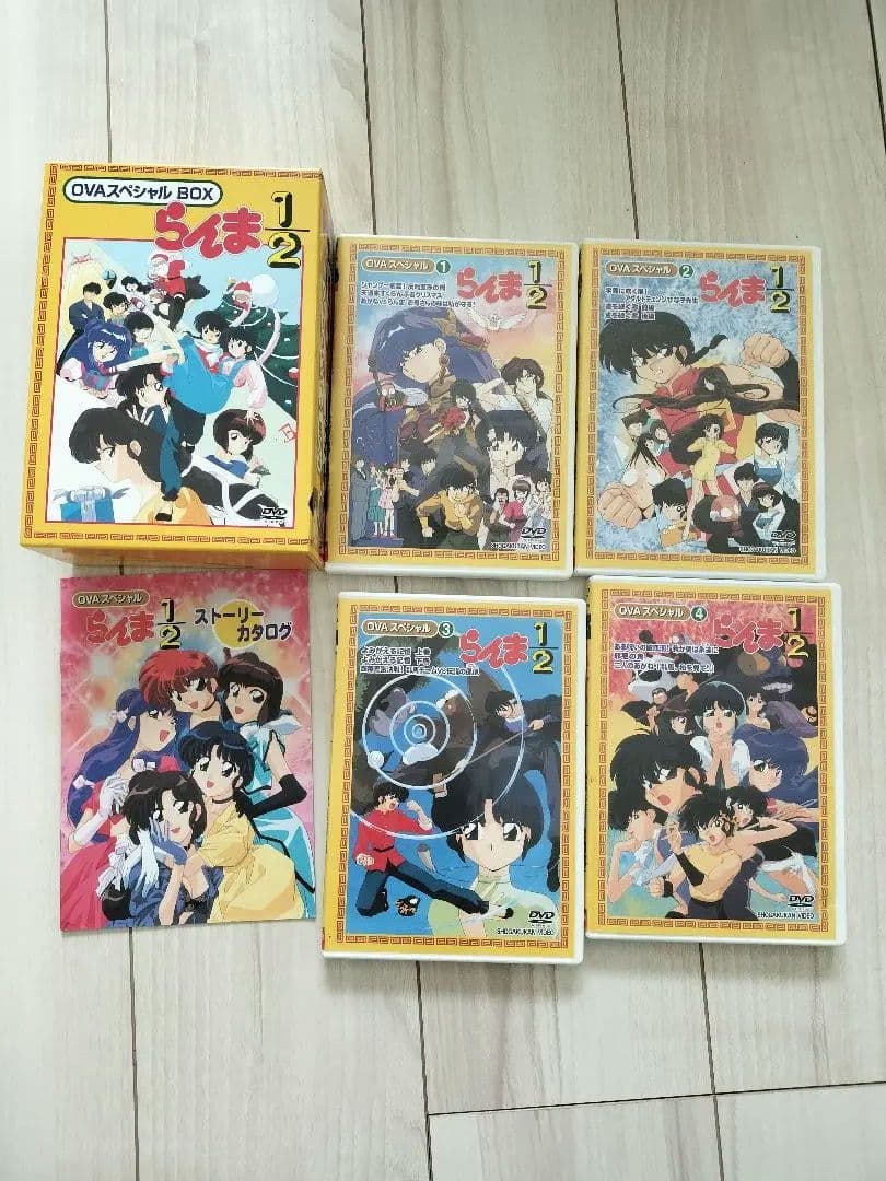 らんま2/1　OVAスペシャルBOX4巻セット