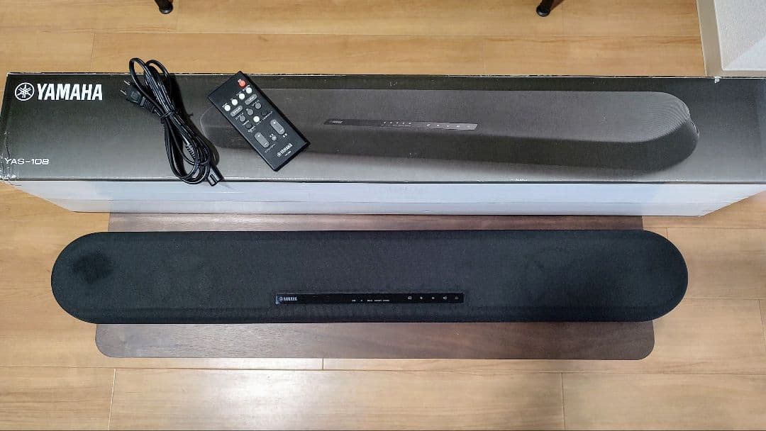 【美品・外箱あり】YAMAHA YAS-108 サウンドバー