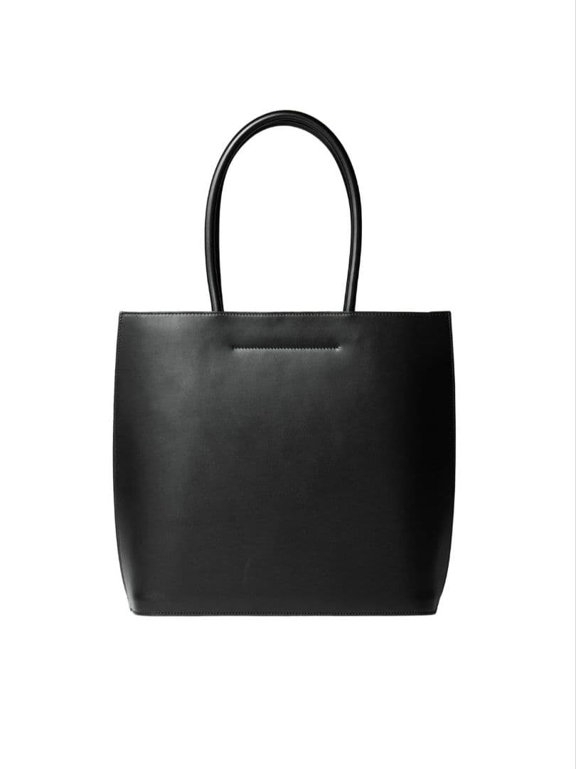 R*)様 土屋鞄 ブラックヌメトートバッグ