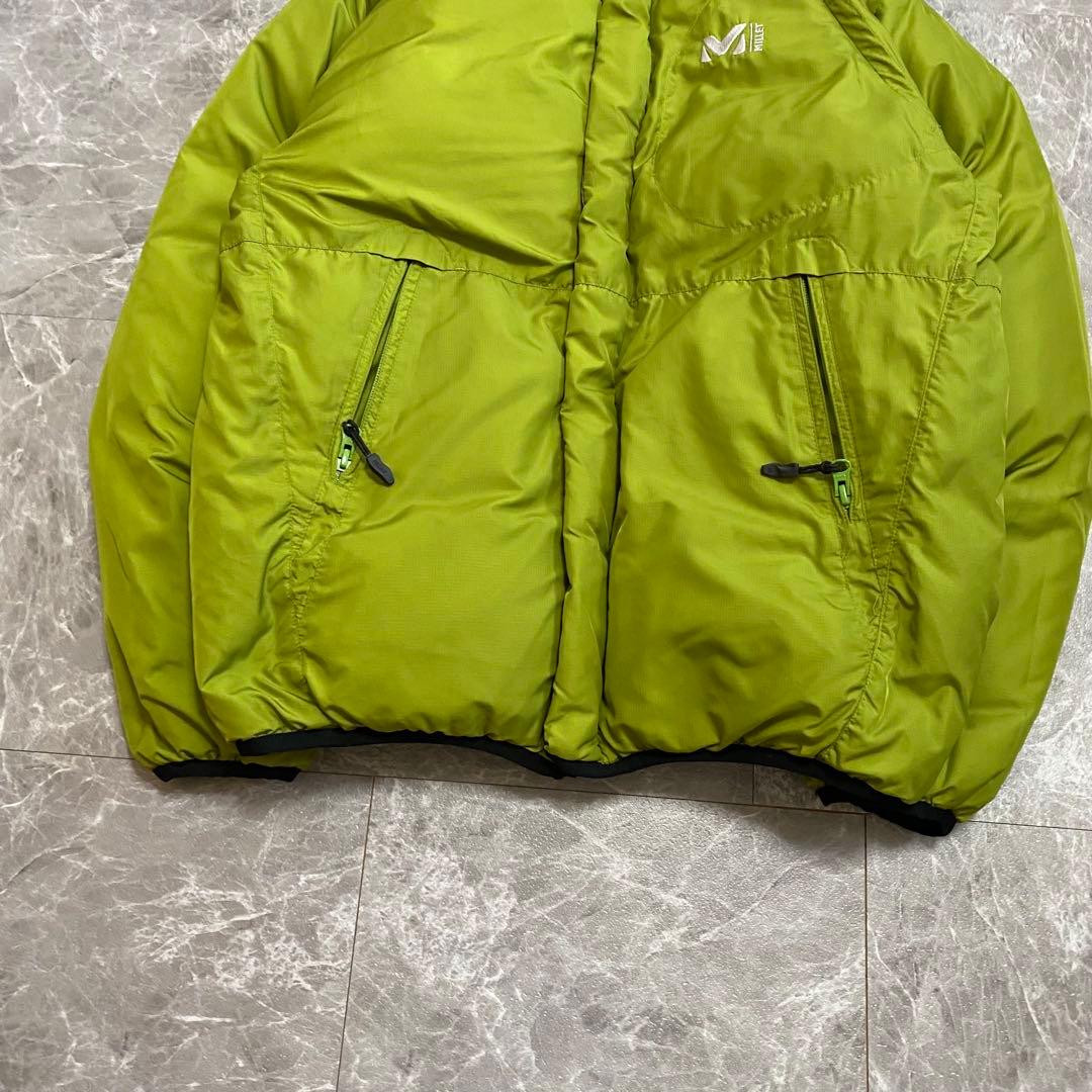 00s millet 短丈 リバーシブル ダウンジャケット y2k teck