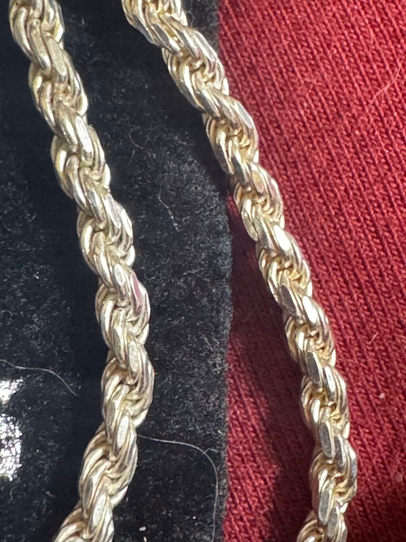 ピンクの猫本物正規品ウルフマンbrs 50センチネックレス