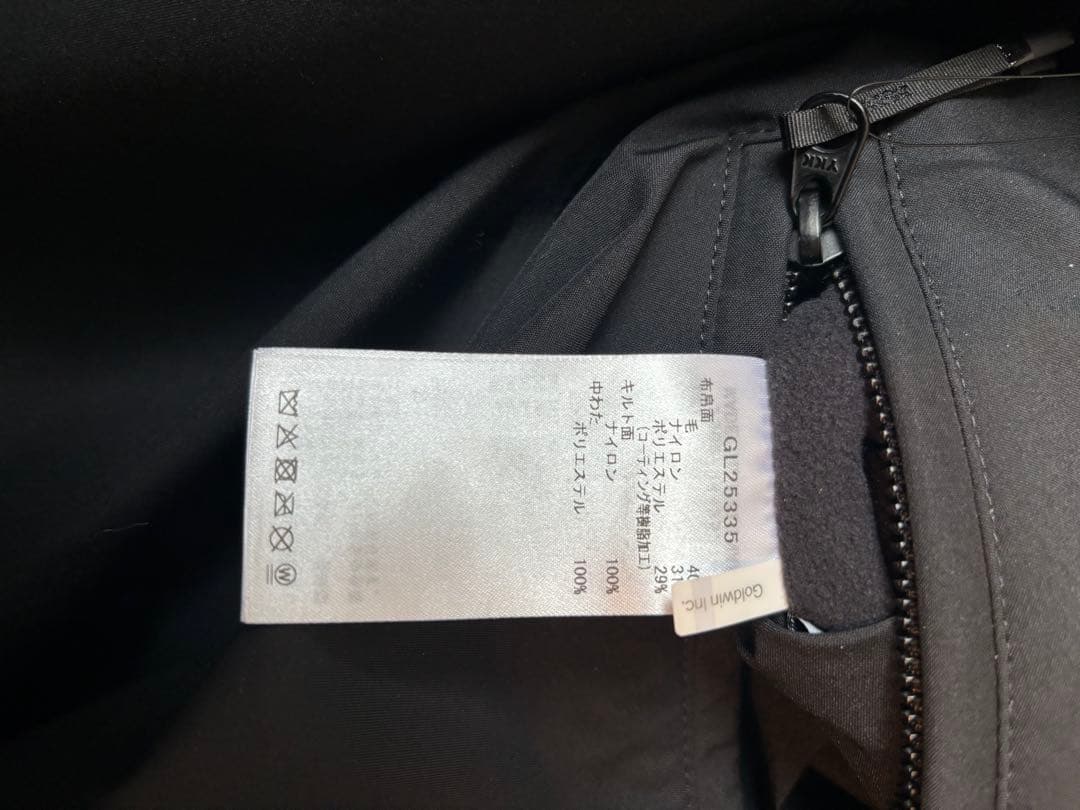 新品未使用 Goldwin リバーシブル キルトパフジャケット GL25335