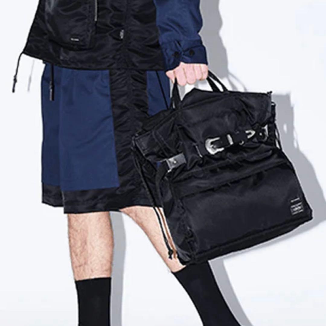 TOGA x PORTER SHOULDER TOTE BAG ブラック