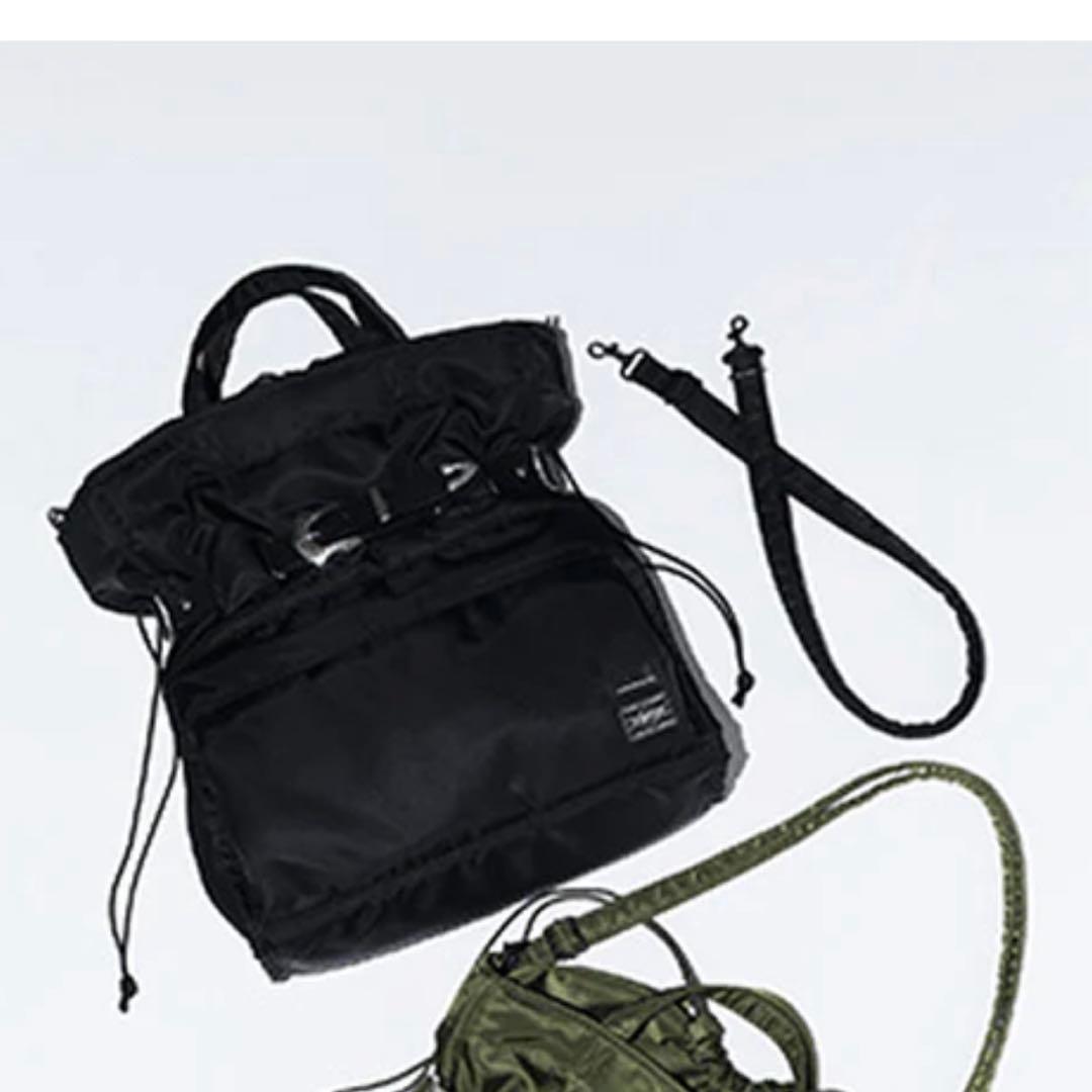 TOGA x PORTER SHOULDER TOTE BAG ブラック