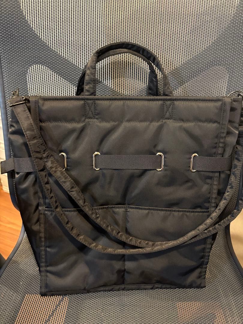 TOGA x PORTER SHOULDER TOTE BAG ブラック
