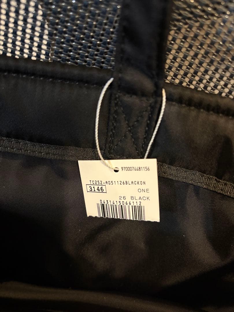 TOGA x PORTER SHOULDER TOTE BAG ブラック