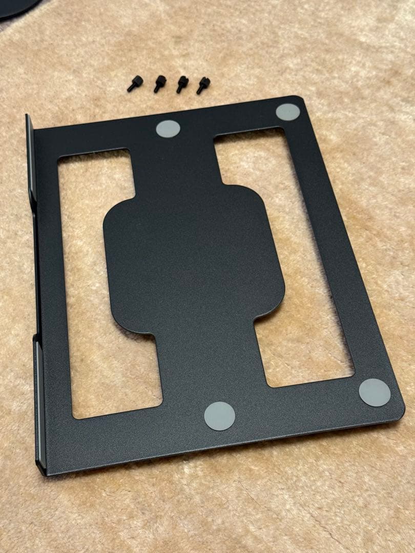 エルゴトロン LX モニターアーム・トレイ・補強プレート 3点セット