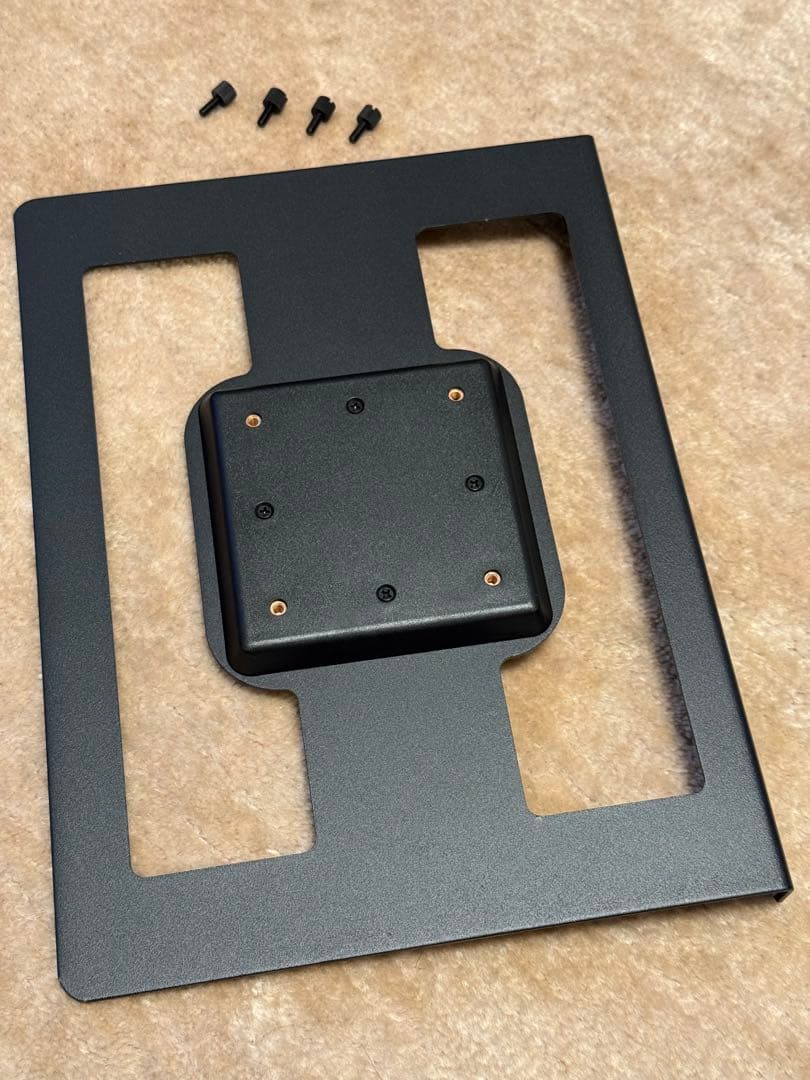 エルゴトロン LX モニターアーム・トレイ・補強プレート 3点セット