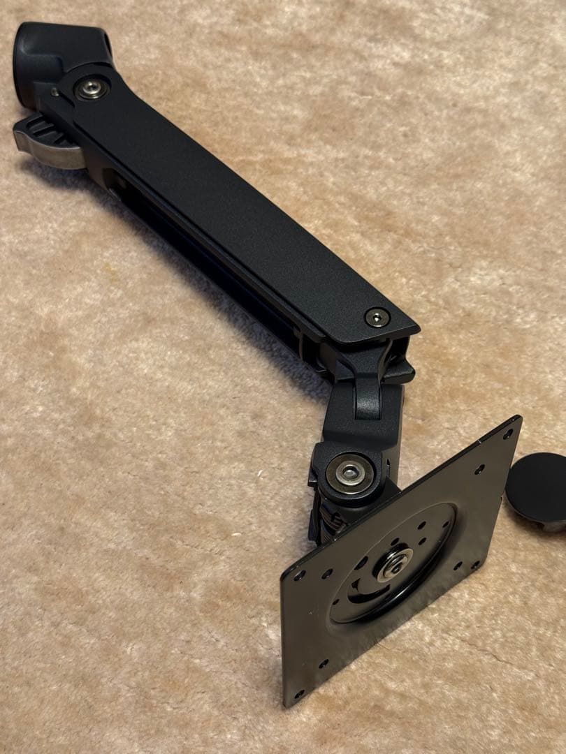 エルゴトロン LX モニターアーム・トレイ・補強プレート 3点セット