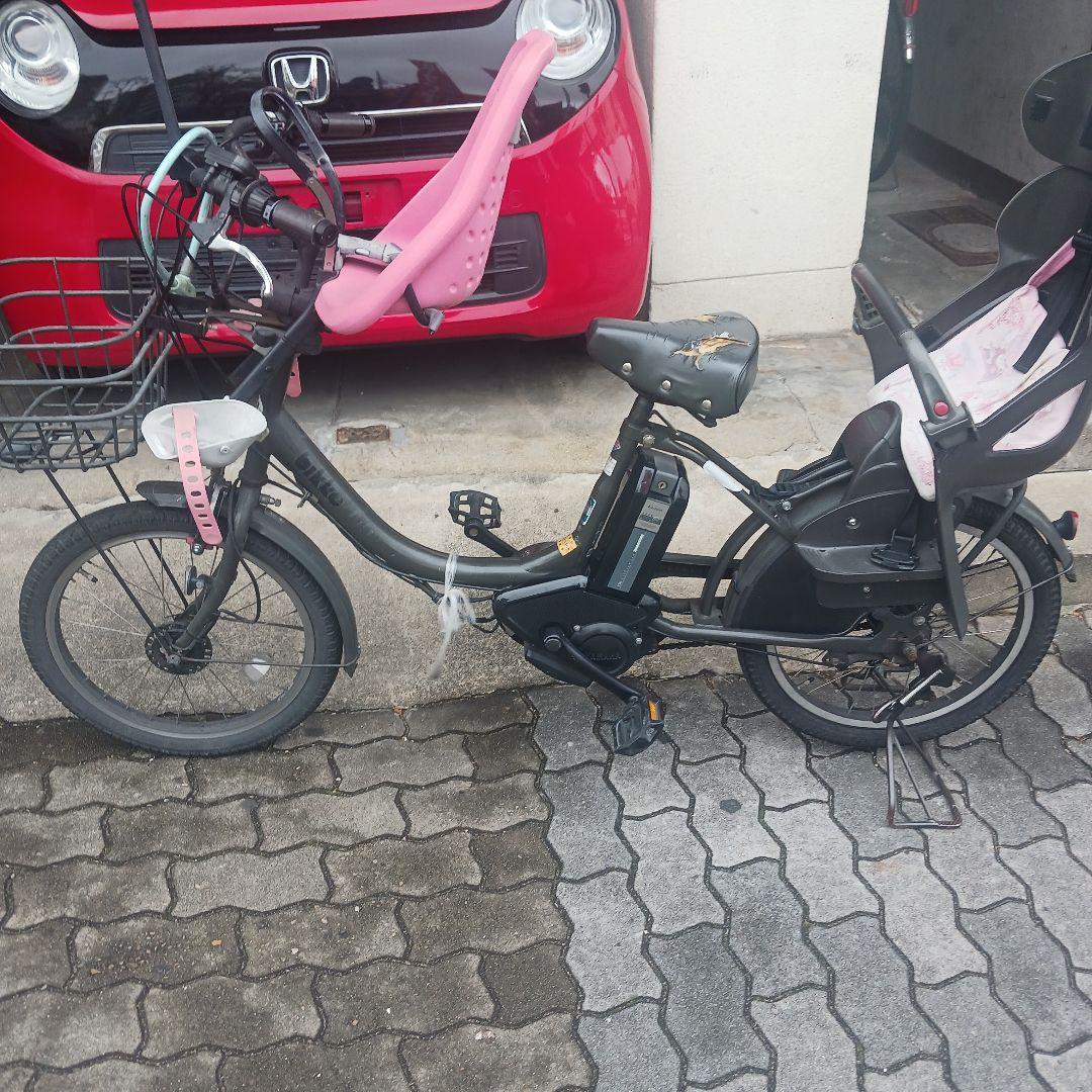ジャンク品☆引き取り来る方のみ☆ビッテ 電動アシスト自転車 チャイルドシート