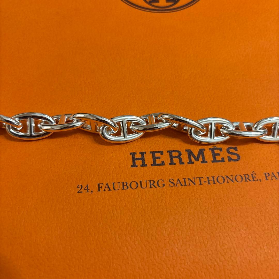 新品 HERMESシェーヌダンクル ブレスレット GM13