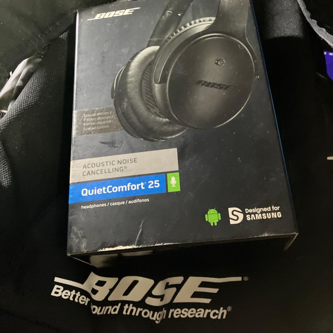 Bose QuietComfort 25 ヘッドフォン+リュック
