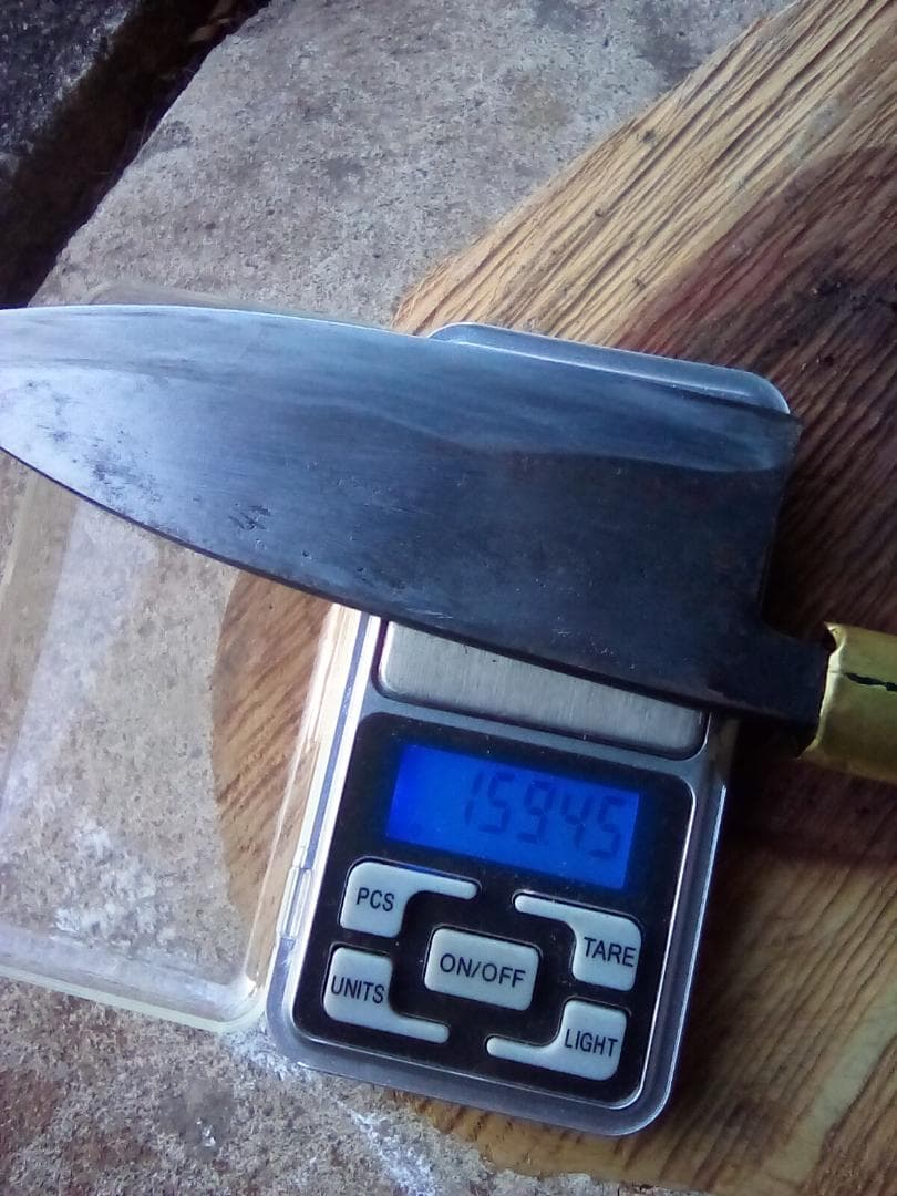 中古包丁　柳刃、信州屋　出刃(舟行)、正本